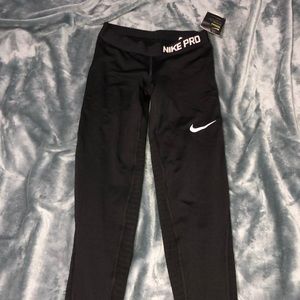 Nike Pro Warm Black Leggings